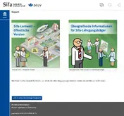 Kleine Seitenvorschau von sifa-lernwelt.dguv.de