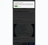 Kleine Seitenvorschau von hafeninfo.de