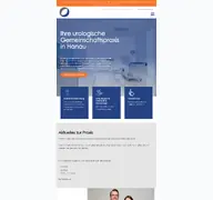 Kleine Seitenvorschau von hanau-urologie.de
