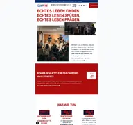 Kleine Seitenvorschau von camp-fire.de