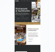 Kleine Seitenvorschau von hafenrestaurant-lubea.de