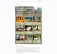 Kleine Seitenvorschau von camping-erbenwald.de