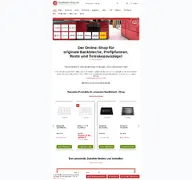 Kleine Seitenvorschau von backblech-shop.de