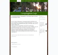 Kleine Seitenvorschau von camping-lage.de