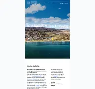Kleine Seitenvorschau von camping-wangen.de