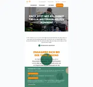 Kleine Seitenvorschau von tafel-jugend.de