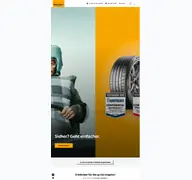 Kleine Seitenvorschau von continental-reifen.de