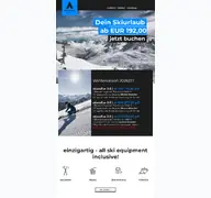 Kleine Seitenvorschau von skiundfun.at