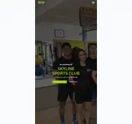 Kleine Seitenvorschau von skyline-sportsclub.de