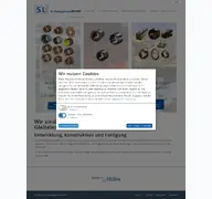 Kleine Seitenvorschau von sl-gleitlagertechnik.de