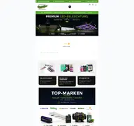 Kleine Seitenvorschau von growshop-germany.de