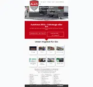 Kleine Seitenvorschau von autohausalkis.de