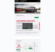 Kleine Seitenvorschau von honda-karlsohn-koeln.de