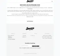 Kleine Seitenvorschau von sneaxs.de