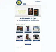 Kleine Seitenvorschau von automatenkluth.de
