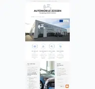 Kleine Seitenvorschau von automobile-zossen.de