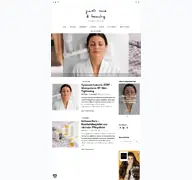 Kleine Seitenvorschau von justmeandbeauty.de