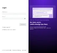 Kleine Seitenvorschau von app.scalara.de