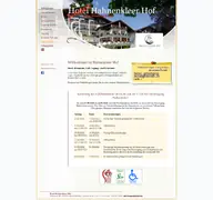 Kleine Seitenvorschau von hahnenkleerhof.de