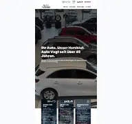 Kleine Seitenvorschau von autovogt.de