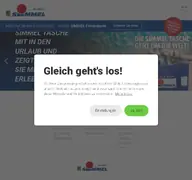 Kleine Seitenvorschau von simmel.de