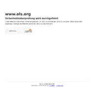 Kleine Seitenvorschau von alsa.org