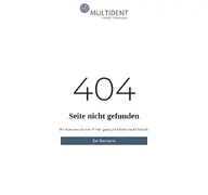 Kleine Seitenvorschau von event.multident.de
