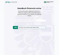Kleine Seitenvorschau von grundbuch.or.at