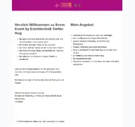 Kleine Seitenvorschau von eventtechnik-hug.de