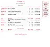Kleine Seitenvorschau von everca.de