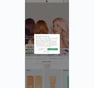 Kleine Seitenvorschau von hairlust.de