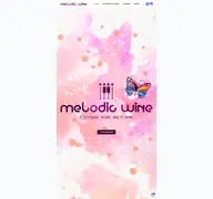 Kleine Seitenvorschau von melodic-wine.de
