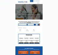 Kleine Seitenvorschau von akquisejobs.de