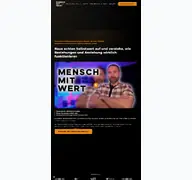 Kleine Seitenvorschau von menschmitwert.de