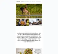 Kleine Seitenvorschau von halali-magazin.de