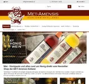 Kleine Seitenvorschau von met-amensis.de