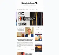 Kleine Seitenvorschau von sinndeslebens24.de