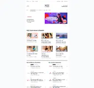 Kleine Seitenvorschau von gutscheine.nzz.ch