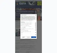 Kleine Seitenvorschau von gifa.de