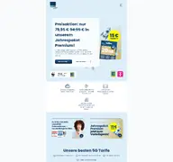 Kleine Seitenvorschau von edeka-smart.de