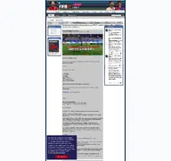 Kleine Seitenvorschau von fifaplanet.de