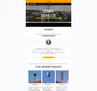 Kleine Seitenvorschau von sirenen-signale.de