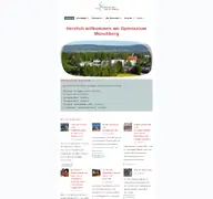 Kleine Seitenvorschau von gymnasium-muenchberg.de