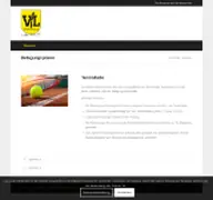 Kleine Seitenvorschau von hallenplaner.vfl-westercelle.de