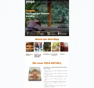Kleine Seitenvorschau von yoga-aktuell.de