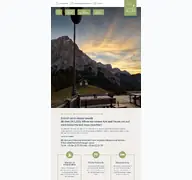 Kleine Seitenvorschau von halleranger-alm.at