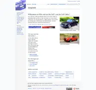 Kleine Seitenvorschau von golfcabriowiki.de