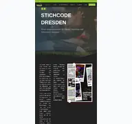 Kleine Seitenvorschau von stichcode.de
