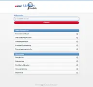 Kleine Seitenvorschau von m.ecarsearch.de