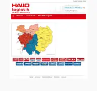 Kleine Seitenvorschau von hallo-logistik.de
